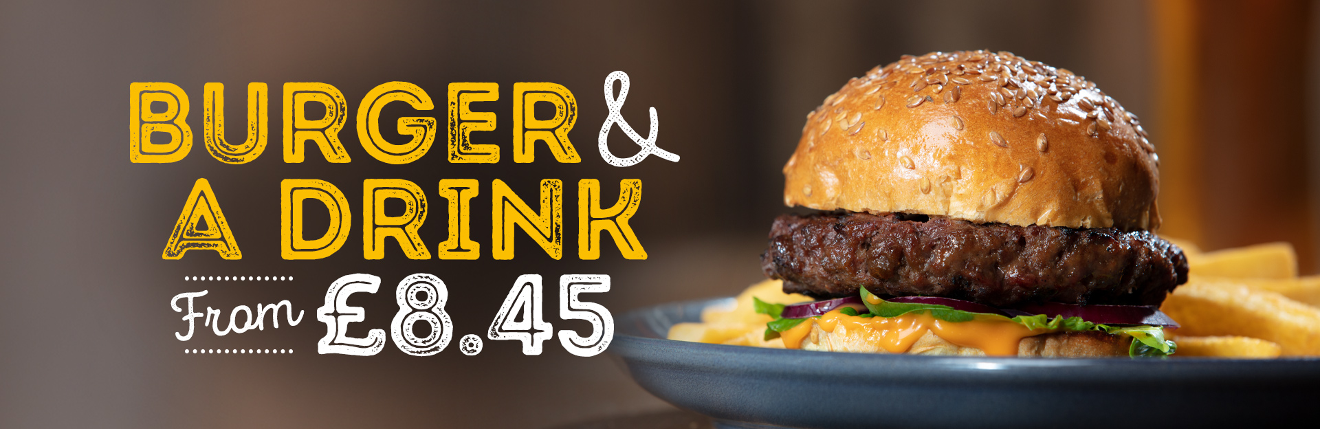 Burger & Drink at The Beverley